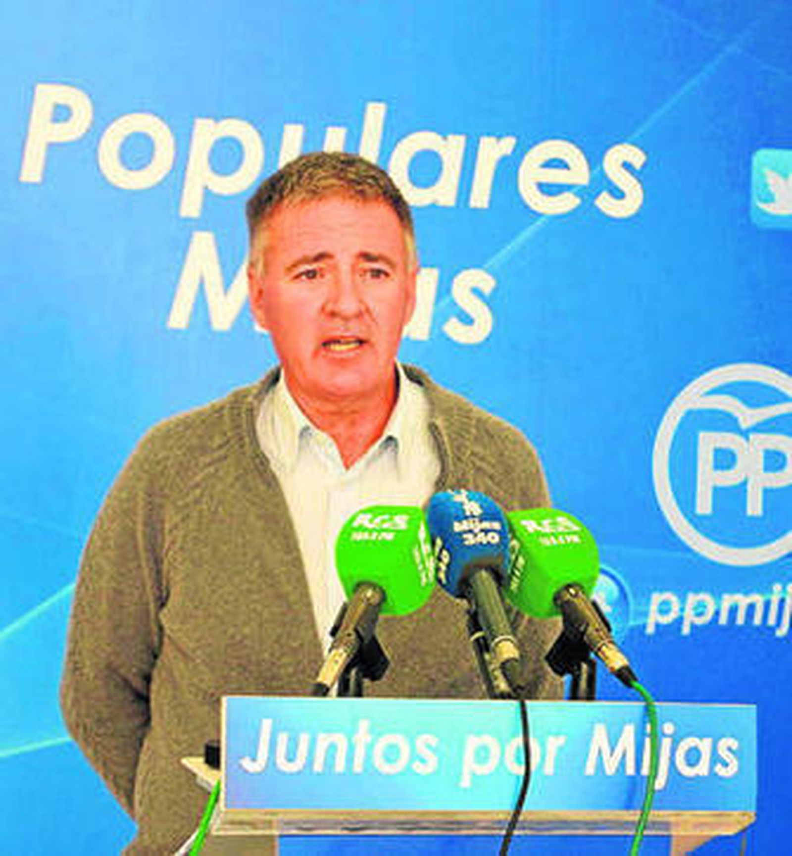 El portavoz del PP y ex alcalde, Ángel Nozal.