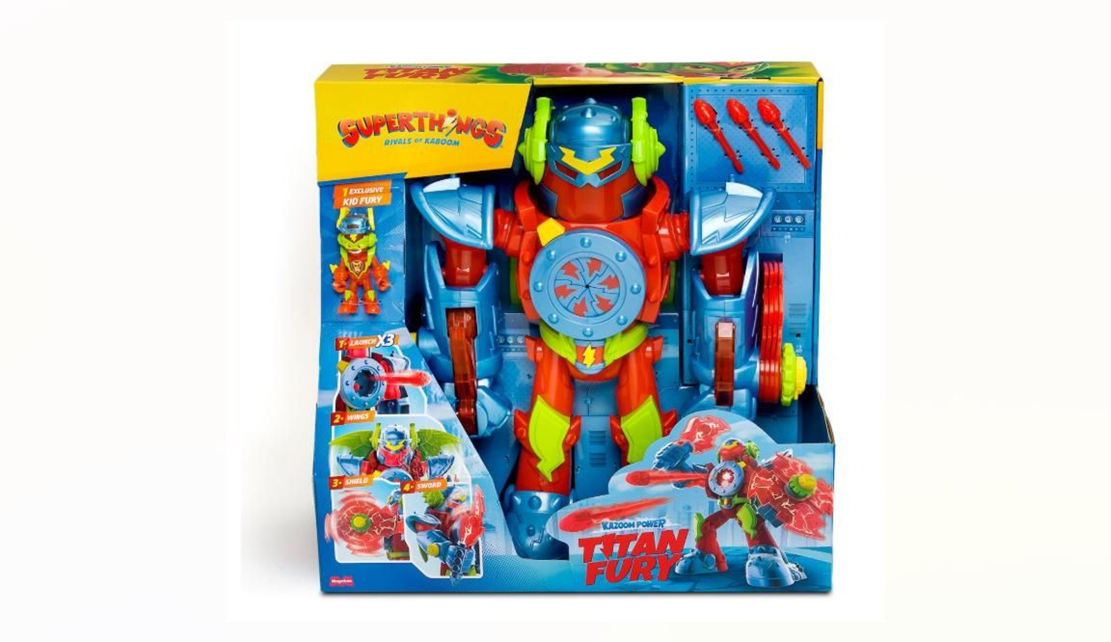 Robot Titan Fury Superthings