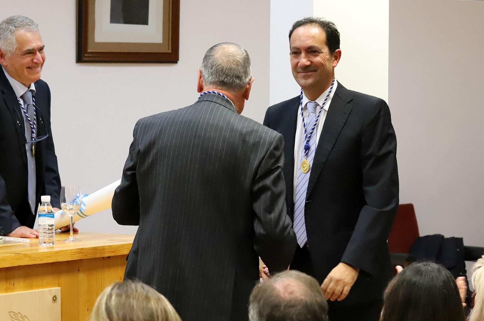 Imágenes del ingreso del Doctor D. Juan Bayo Calero en la Academia de las Ciencias, Artes y Letras
