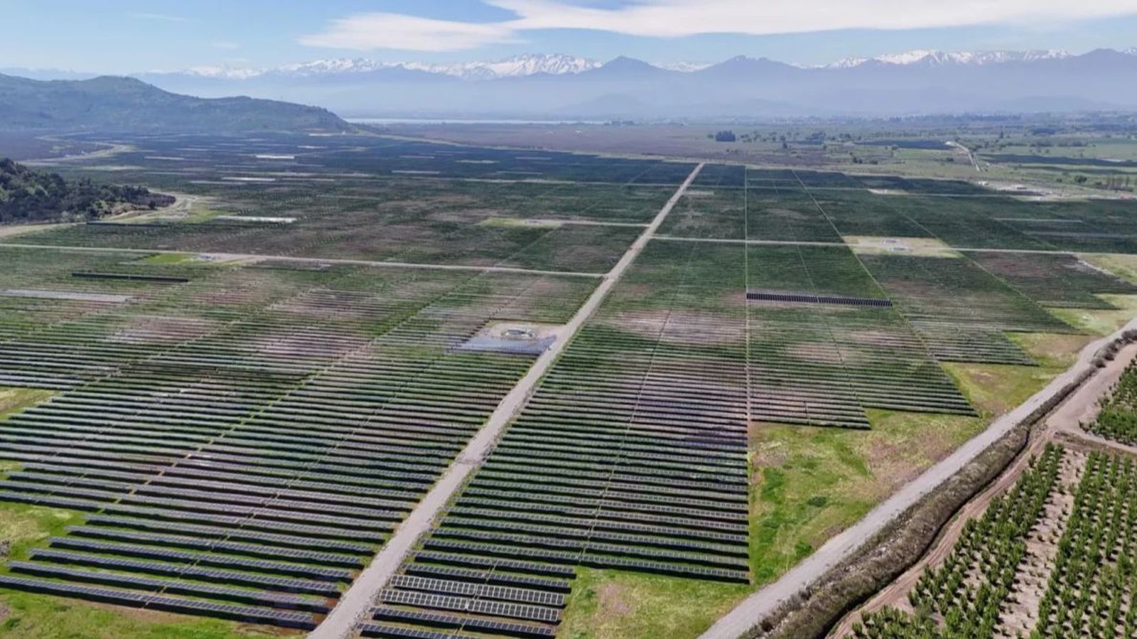 Imagen del proyecto Central Oasis de Grenergy en Chile.