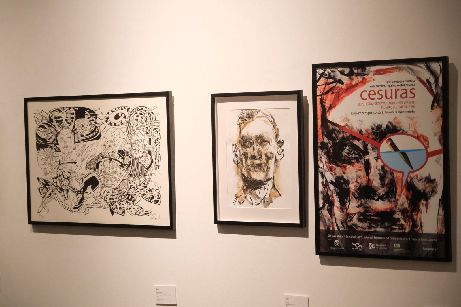 Cesuras: La exposición sobre cómic inaugurada en Córdoba, en imágenes