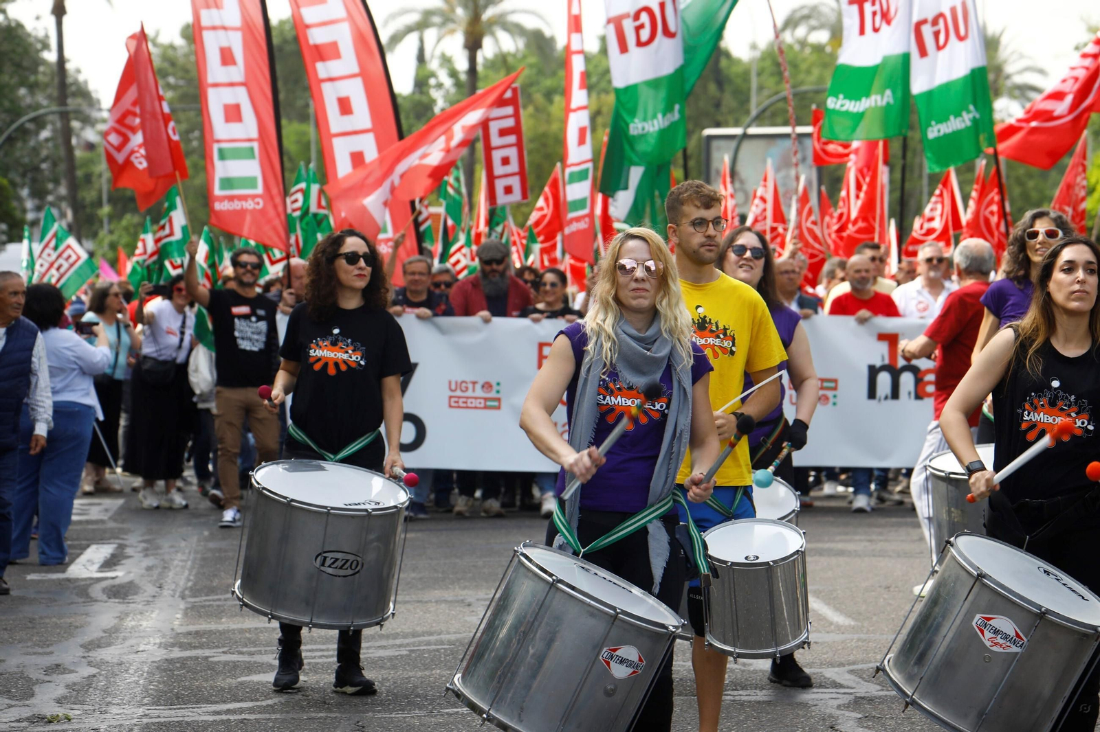 Todas las imágenes de la manifestación del 1 de mayo en Córdoba Todas las imágenes de la manifestación del 1 de mayo en Córdoba