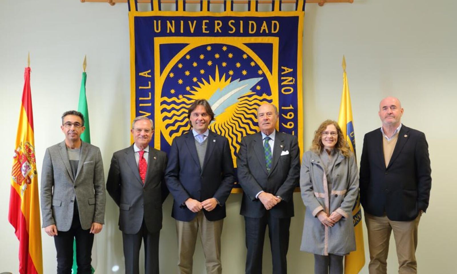 La Academia San Dionisio de Jerez y la Universidad Pablo de Olavide abren vías para un convenio de colaboración