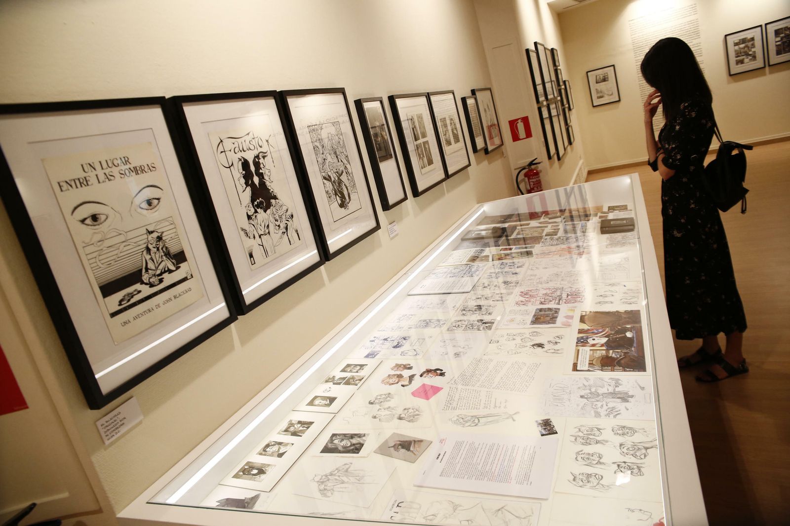 Exposición sobre el autor de 'Blacksad'