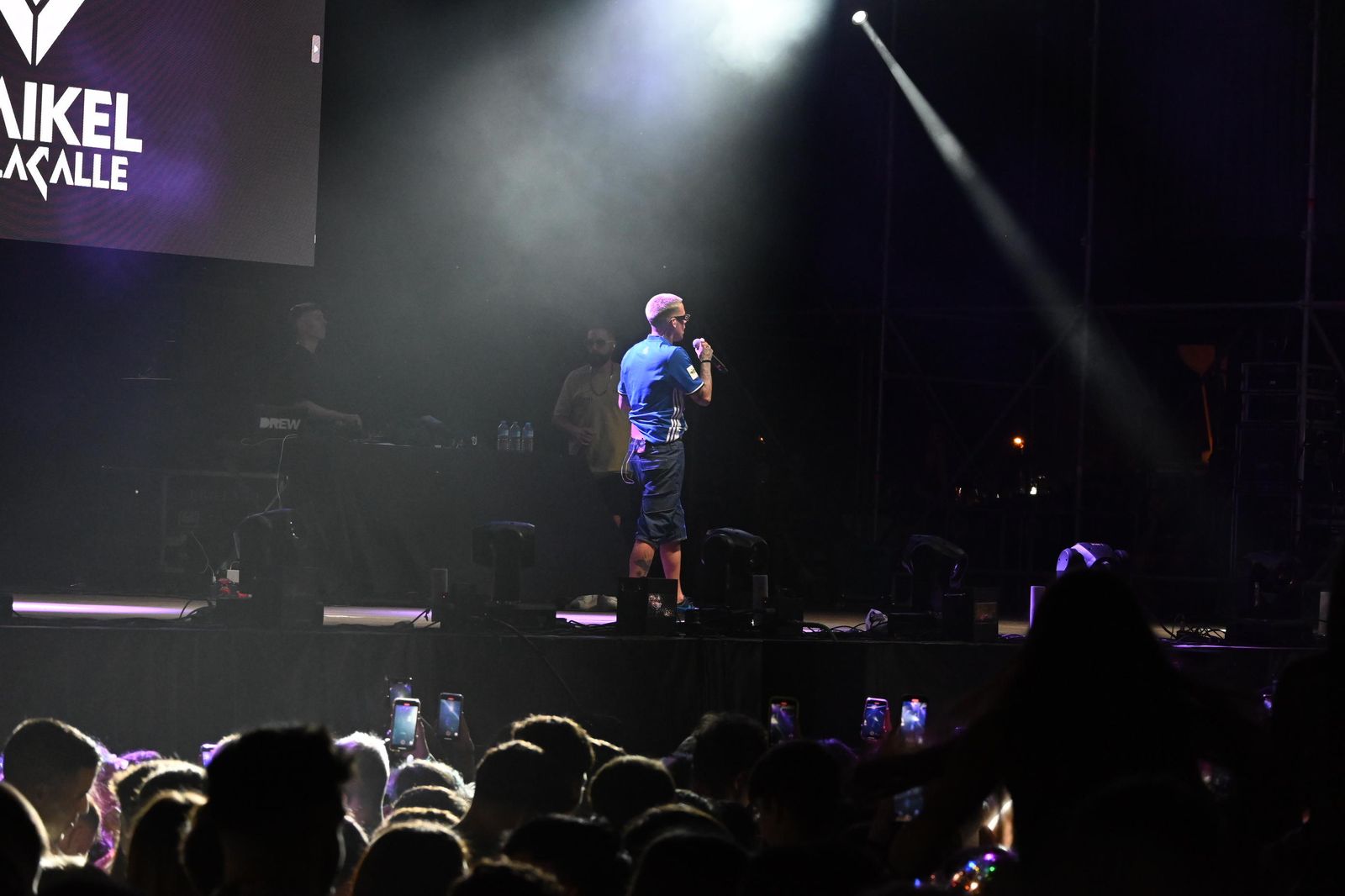 Las imágenes del concierto de Maikel Delacalle en las Fiestas Colombinas de Huelva