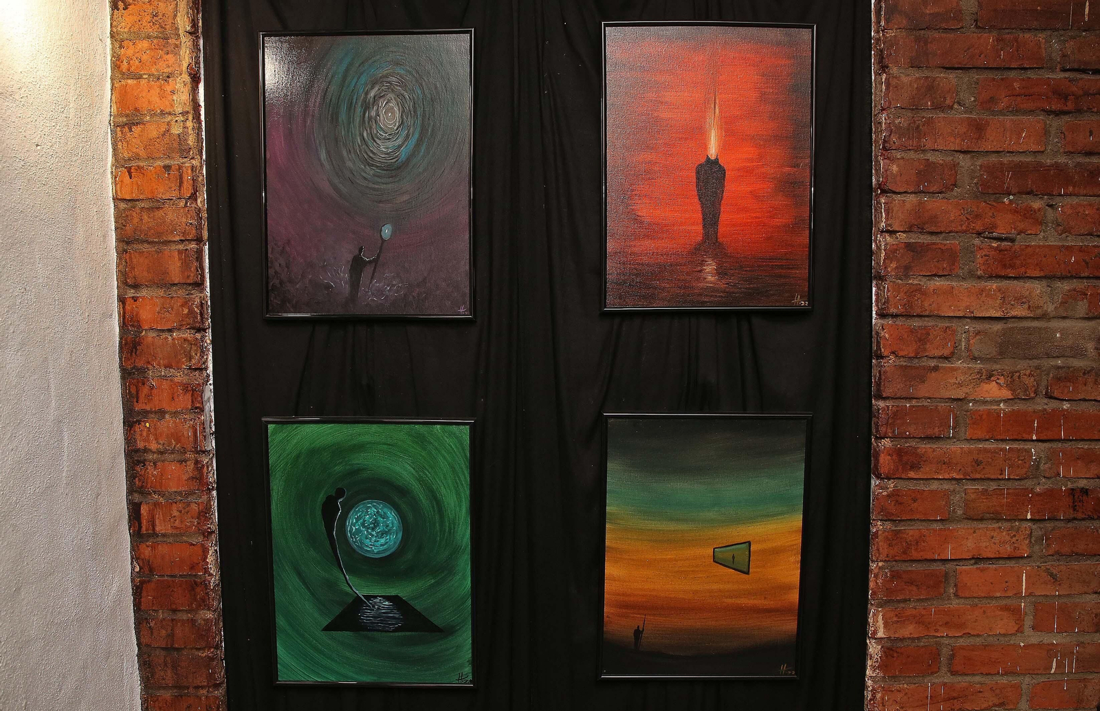 ' Primitivo',  la exposición de Óscar Hidalgo en imágenes