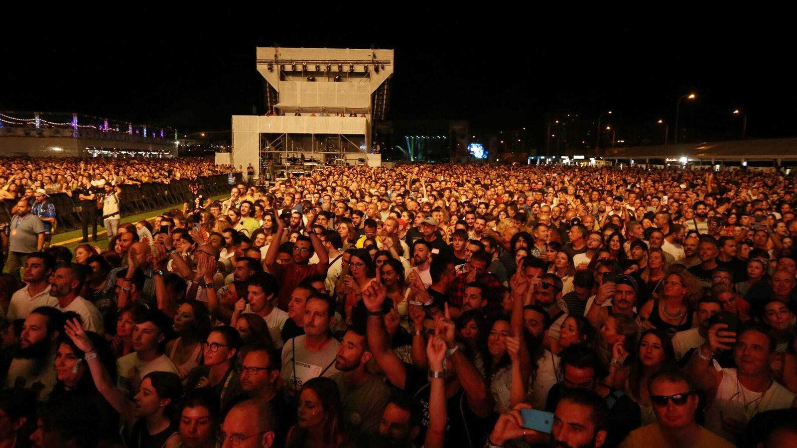 Público congregado en la primera jornada del festival este jueves.