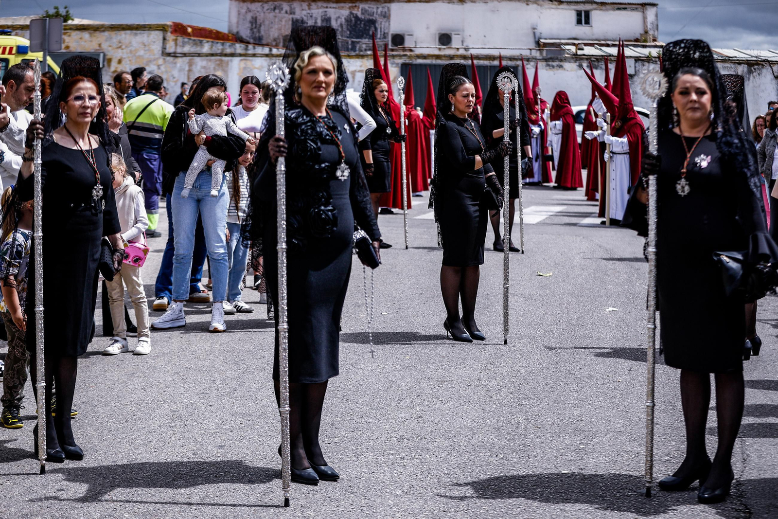 Las imágenes de la Hermandad de Tres Caídas de la Semana Santa de San Fernando 2025