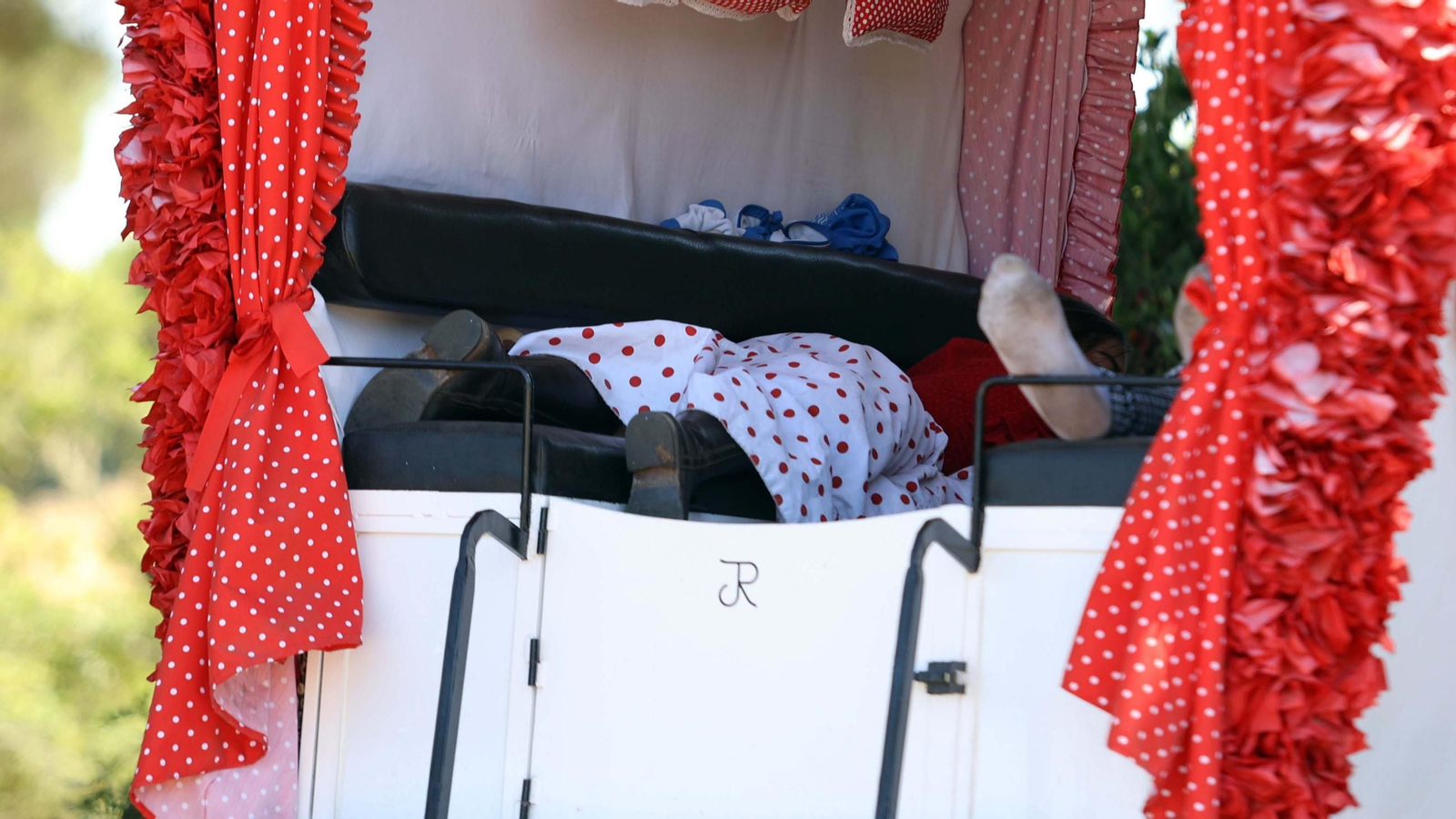 Jueves de camino de la Hdad de Jerez por el Coto Doñana