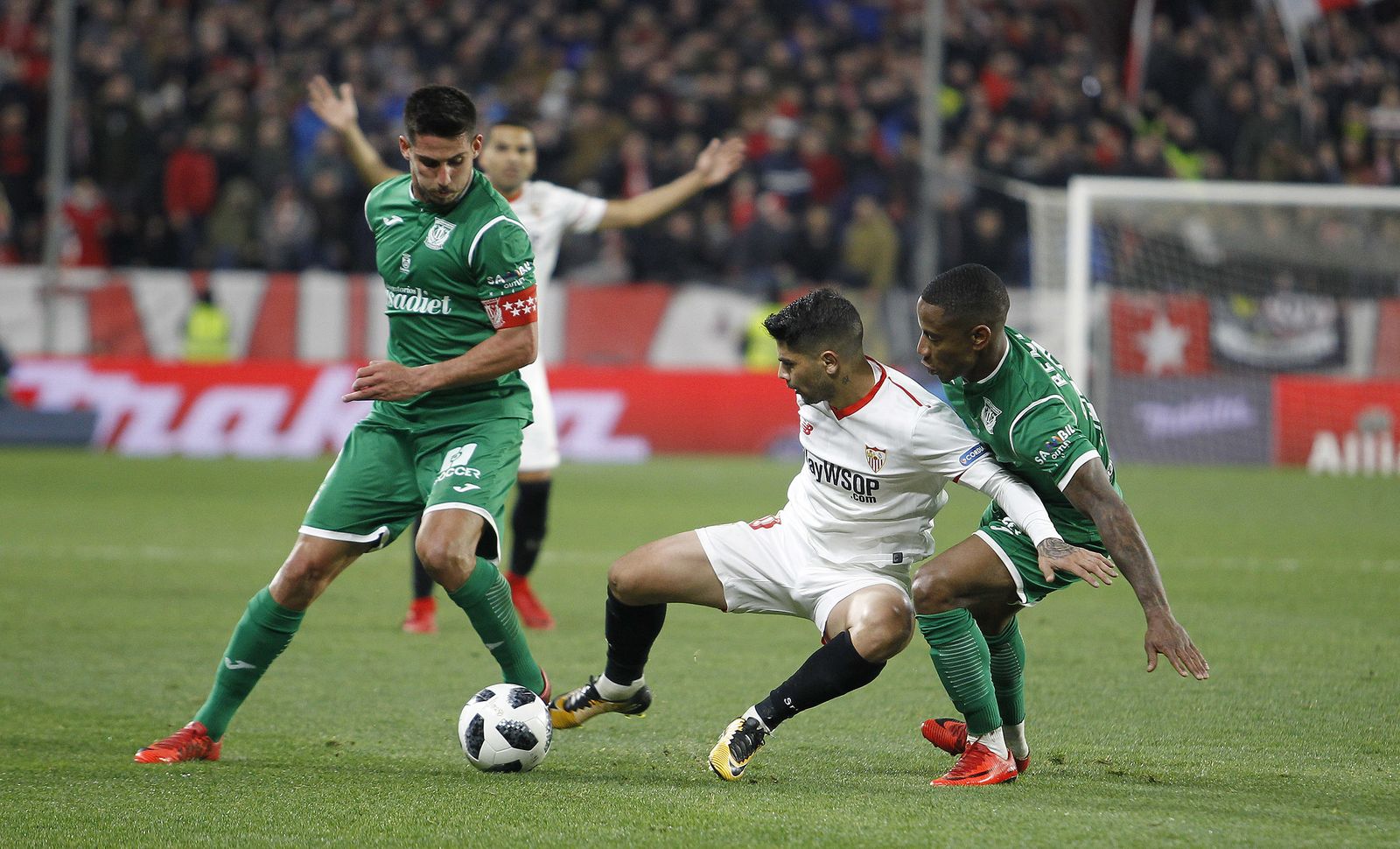 La semifinal de Copa entre Sevilla FC y CD Leganés, en imágenes