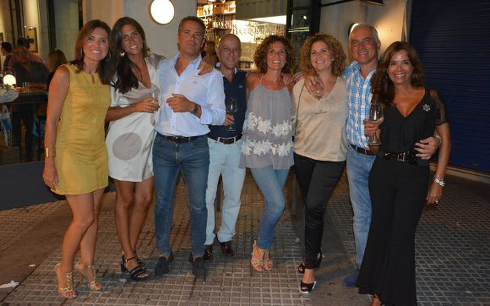 Silvia Bruzón, Isabel y Rafael Lucero, Antonio Cepillo, Rocío, María y Nicolás Lucero y Ana Fuentes.

Foto: Ignacio Casas de Ciria