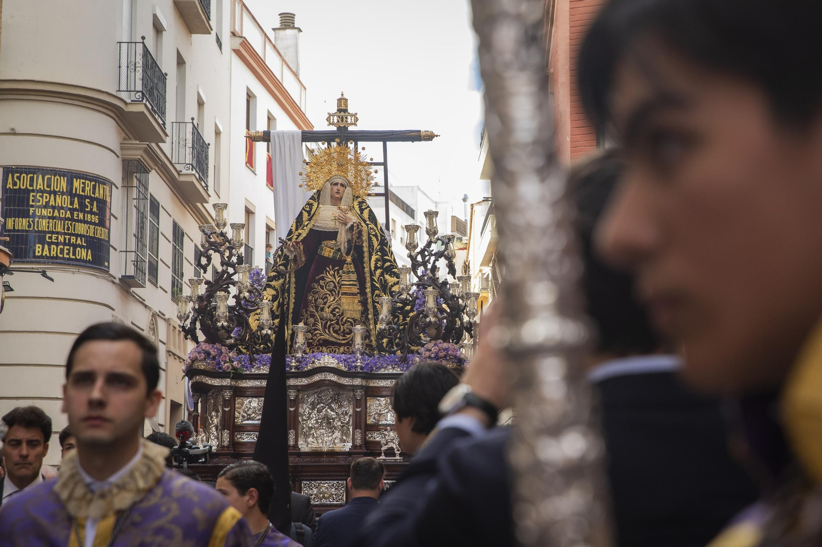 La Hermandad de la Soledad de San Buenaventura en la Semana Santa 2025