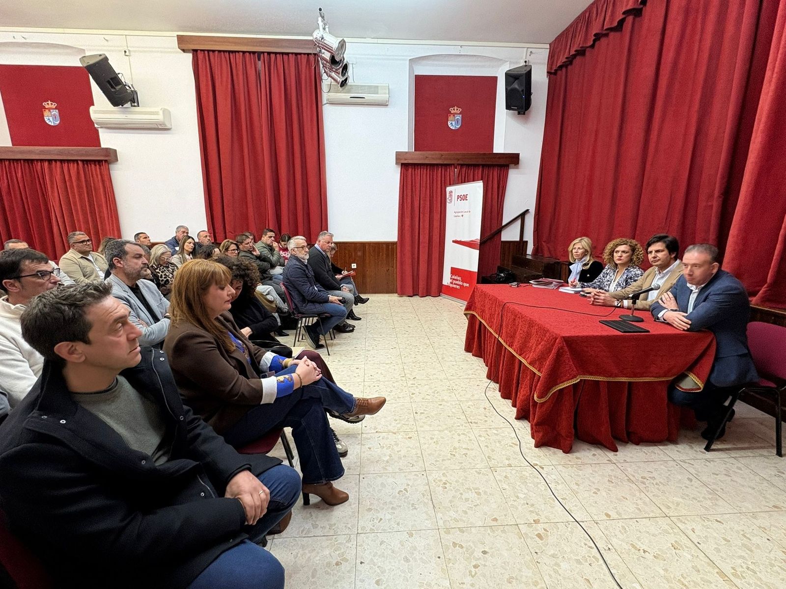 Consejo de alcaldes del PSOE.