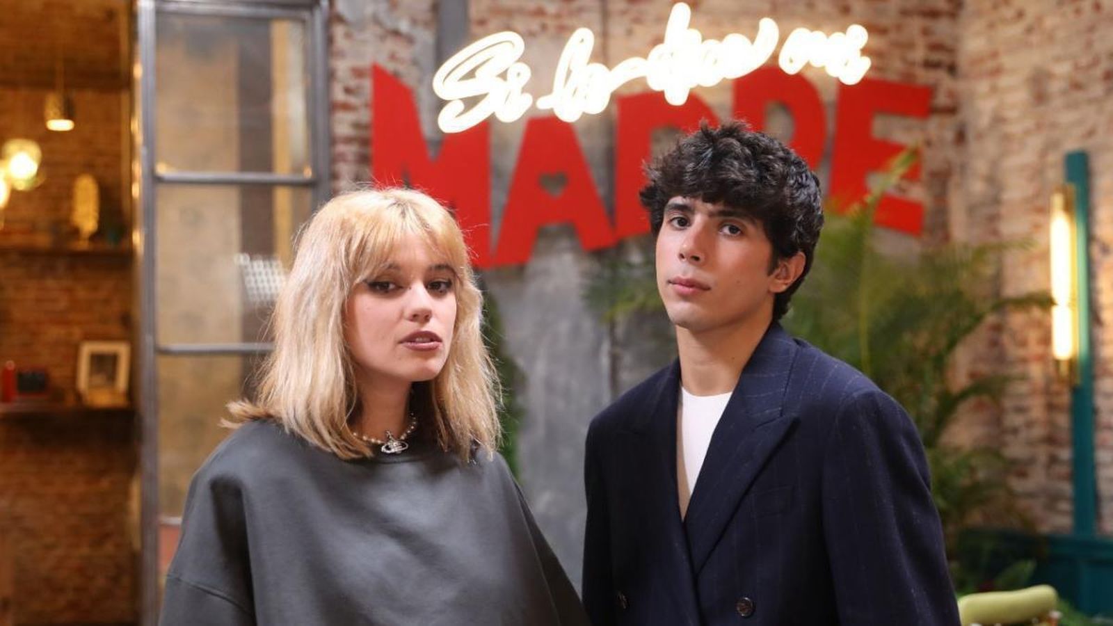 El dúo de La Pija y la Quinqui en el plató de 'Si lo dice mi madre'