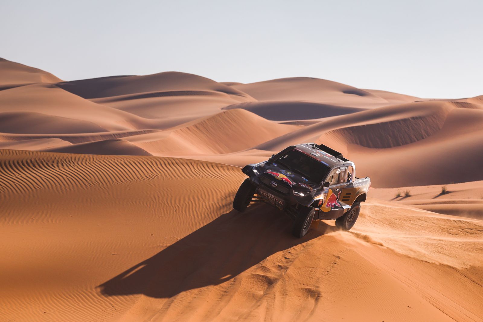 Las espectaculares imágenes del Dakar por las dunas
