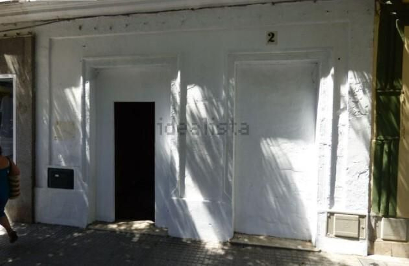 La fachada del mítico Bar Mariano, en Cádiz.