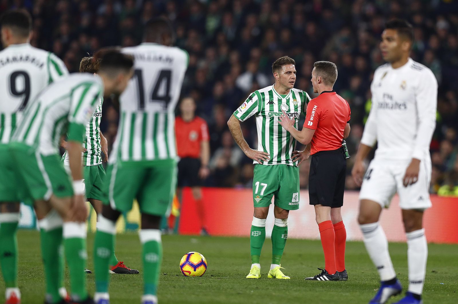 El Betis-Real Madrid, en imágenes