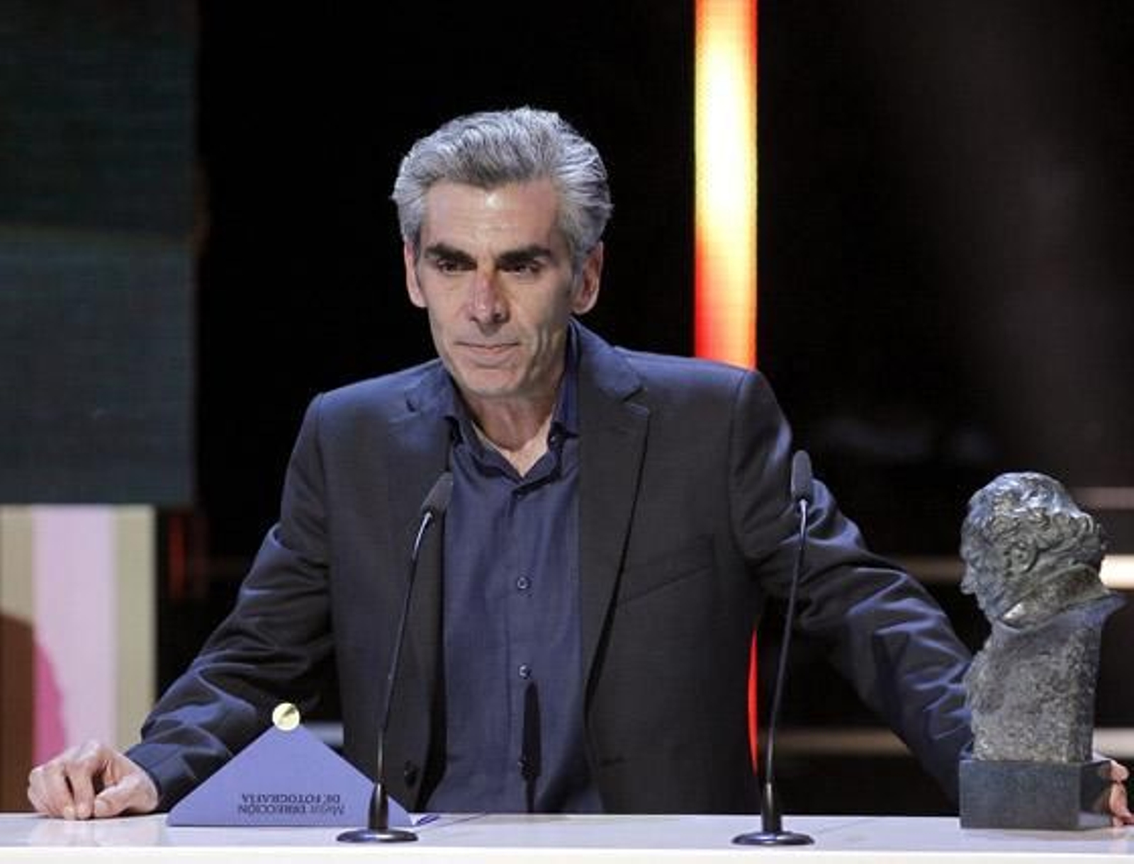 Kiko de la Rica, premio Goya a la mejor dirección de fotografía por 'Blancanieves'. / EFE