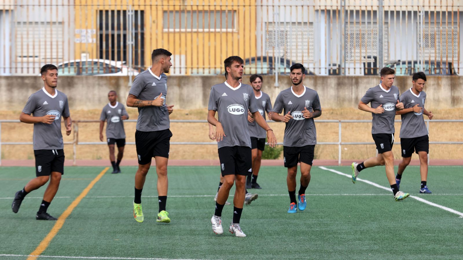 Entrenamiento del Xerez CD en la Granja