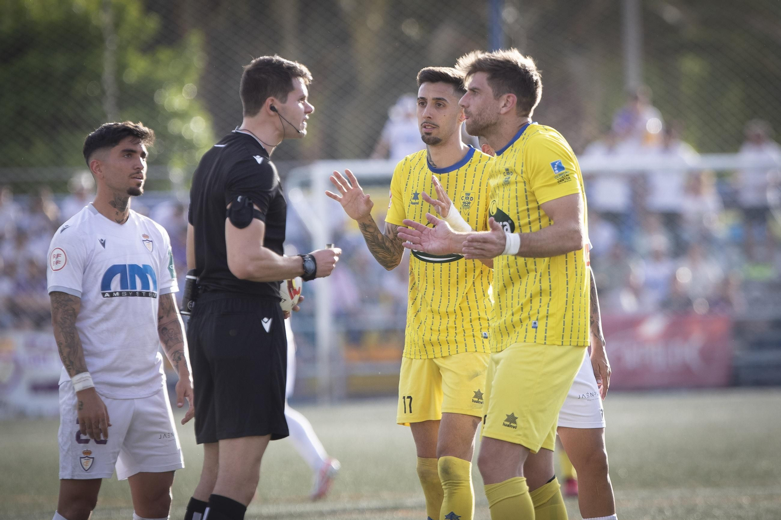 Las mejores imágenes del partido de ida entre CD Huétor Tájar y Real Jaén