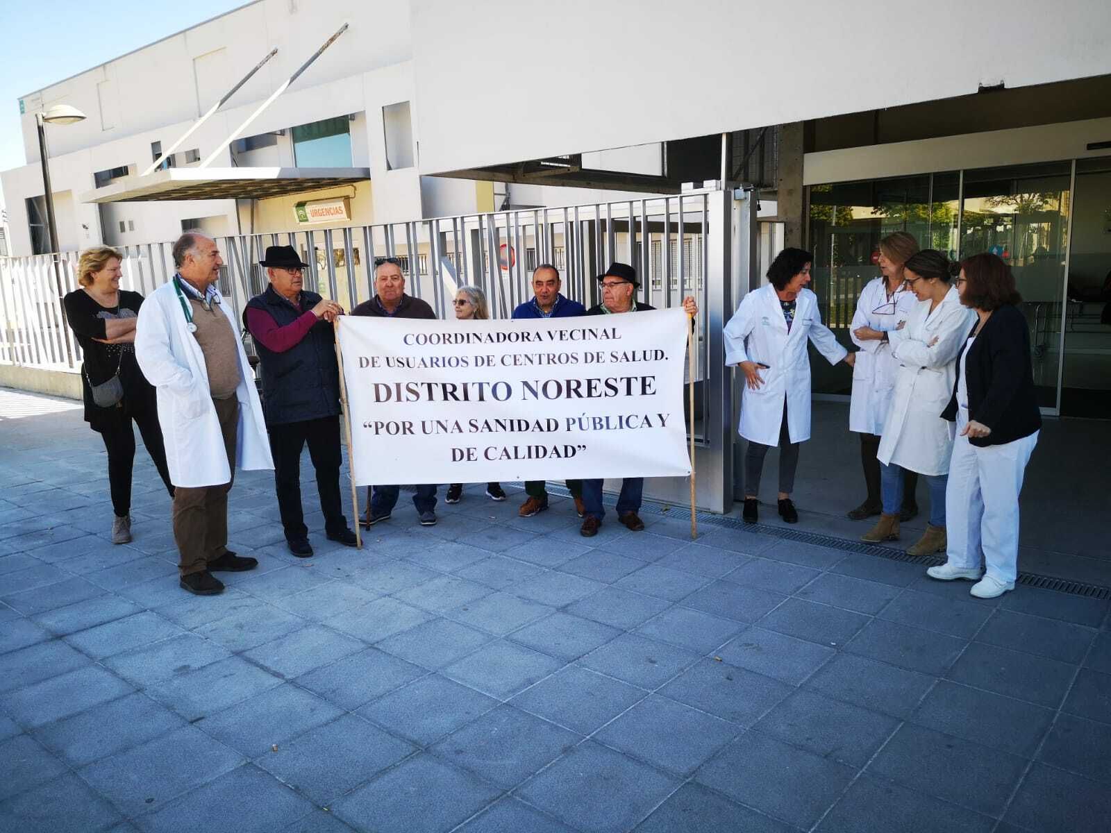 Concentración en La Milagrosa.