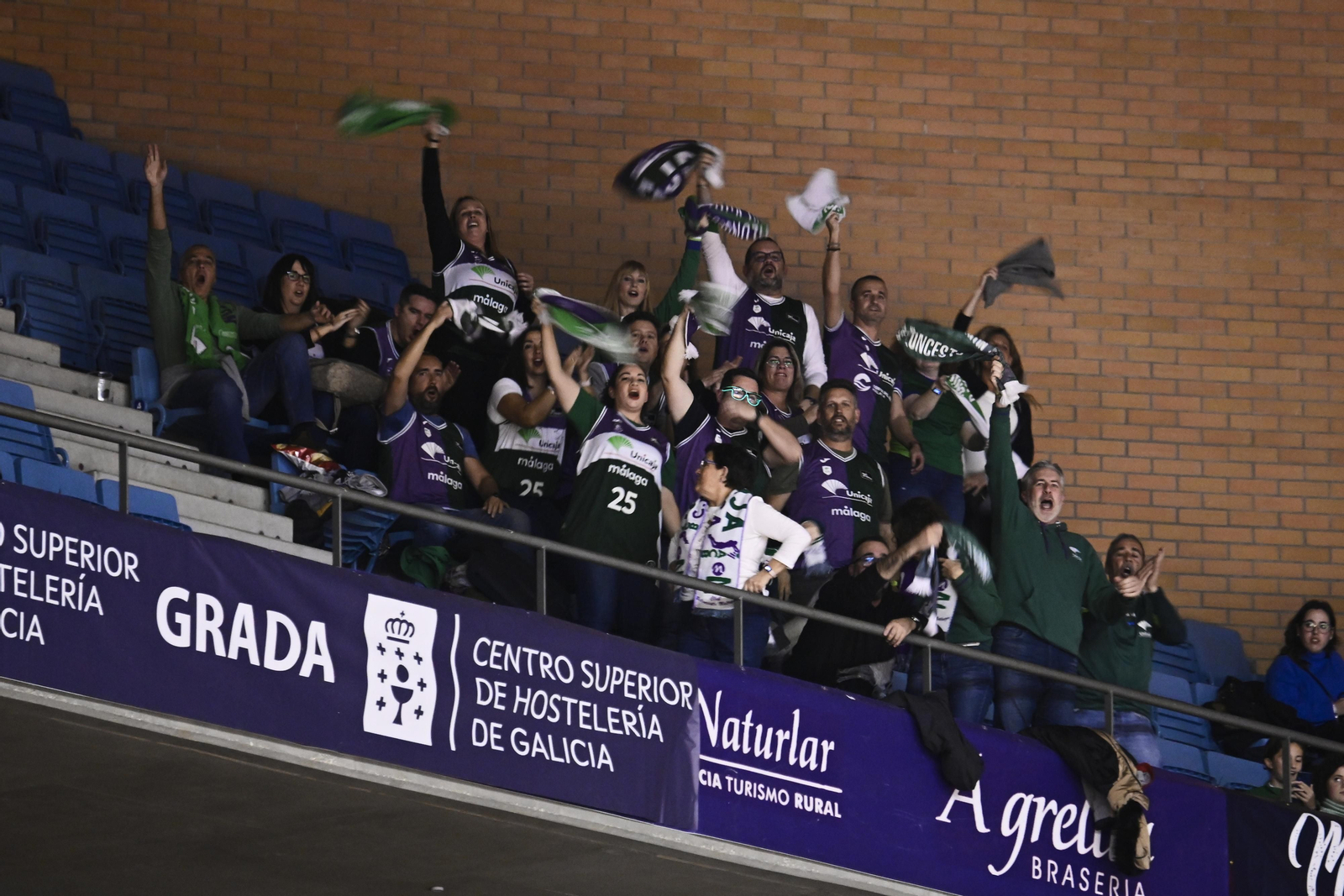 El Obradoiro-Unicaja, en fotos