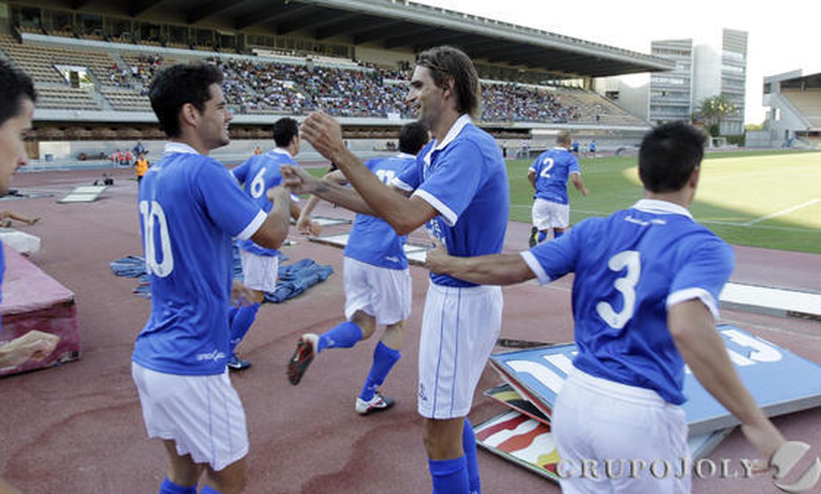 El equipo de Orúe endosa una 'manita' (1-5) al Balompié en el primer partido oficial de su historia

Foto: Miguel Angel Gonzalez