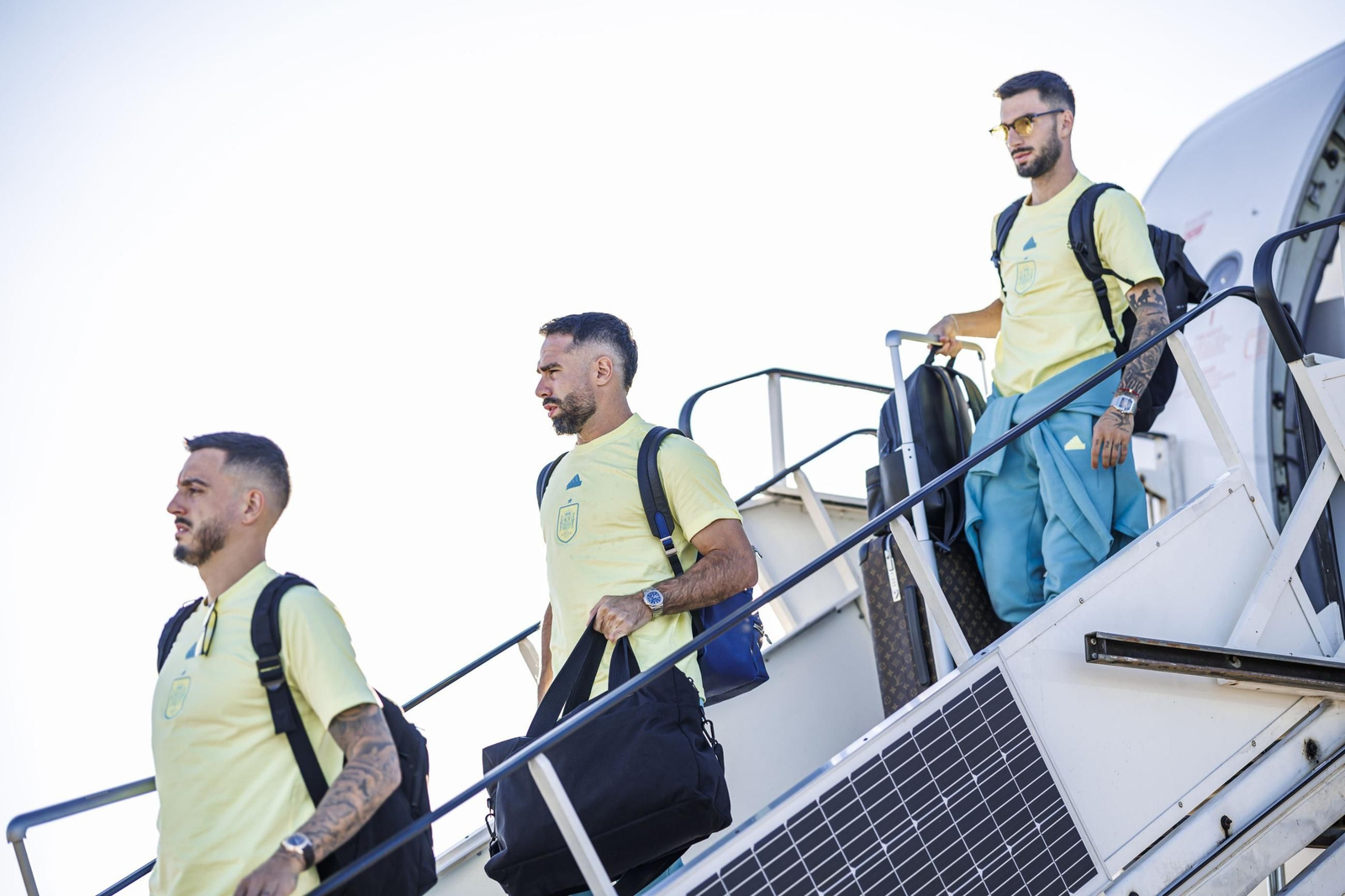 Las fotos de España antes de la gran final contra Inglaterra