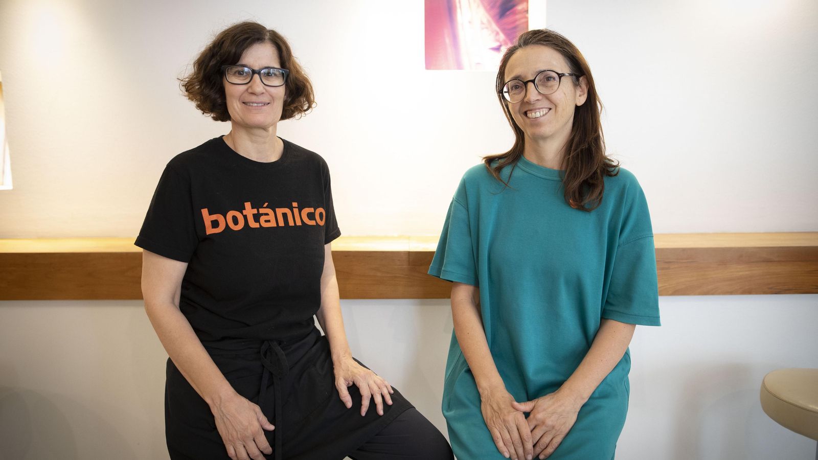 Julia Sevillano y Esther Vidal son las dos propietarias de Botánico café.