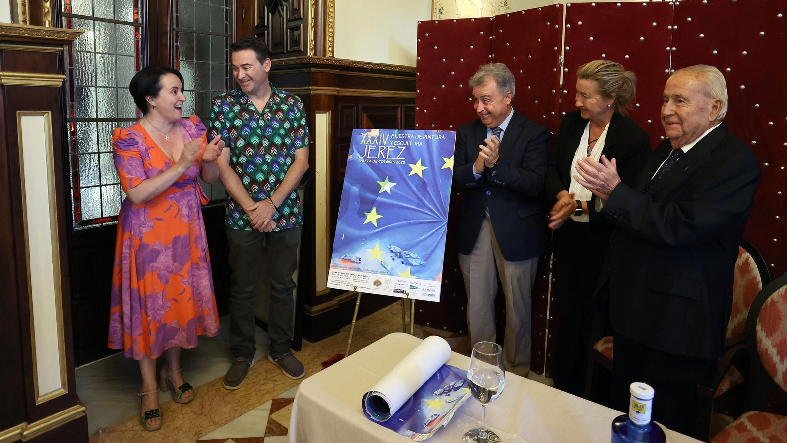 Presentación del cartel de 'Jerez, Paleta de Colores'.