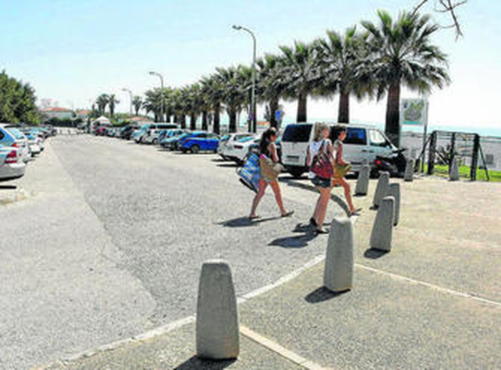 Una imagen de la urbanización Las Redes, donde la zona naranja funcionará desde principios de julio.