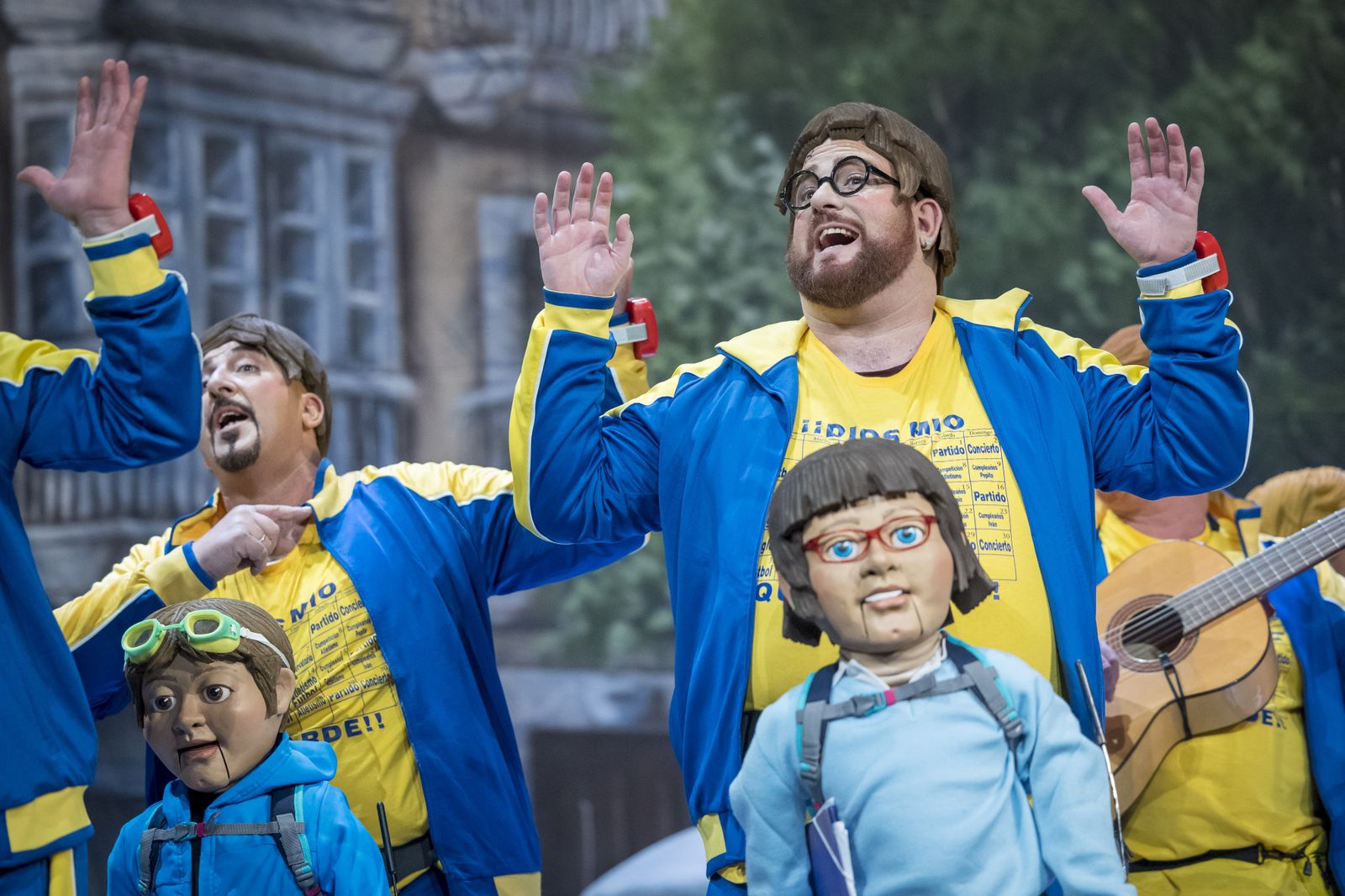 Chirigota 'Díos mío, qué tarde!!!'