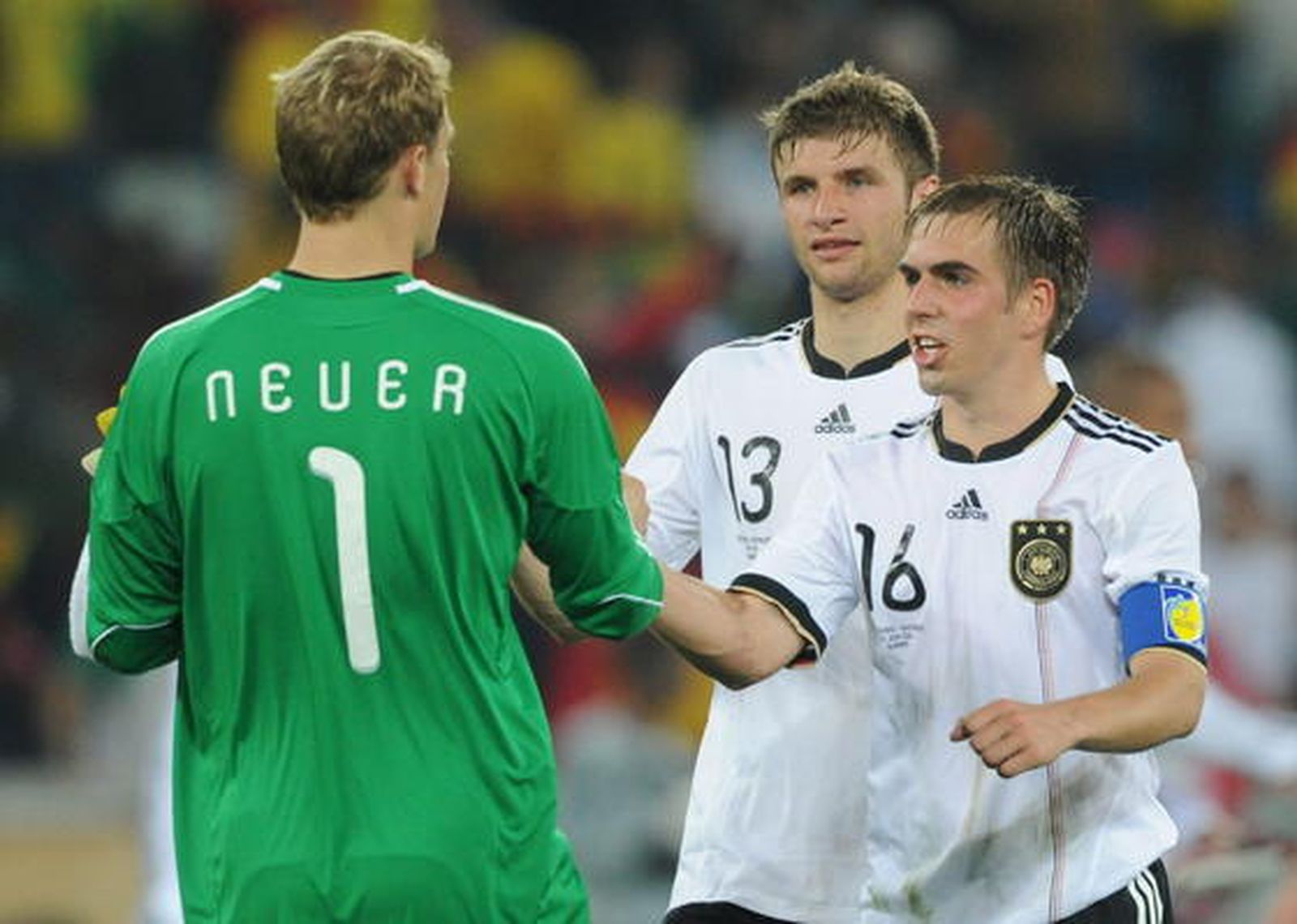 Alemania golea en su debut ante Australia en el Grupo D. / EFE