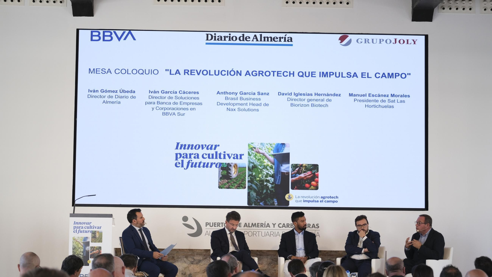 Imágenes de la Jornada BBVA-Grupo Joly 'Revolución Agrotech en el Campo', en Almería