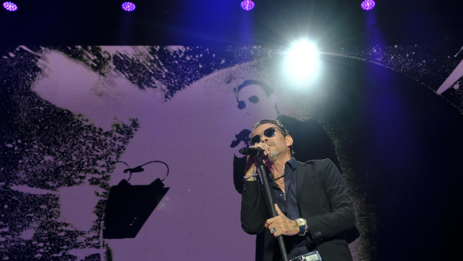 Concierto de Marc Anthony en Roquetas, en imágenes