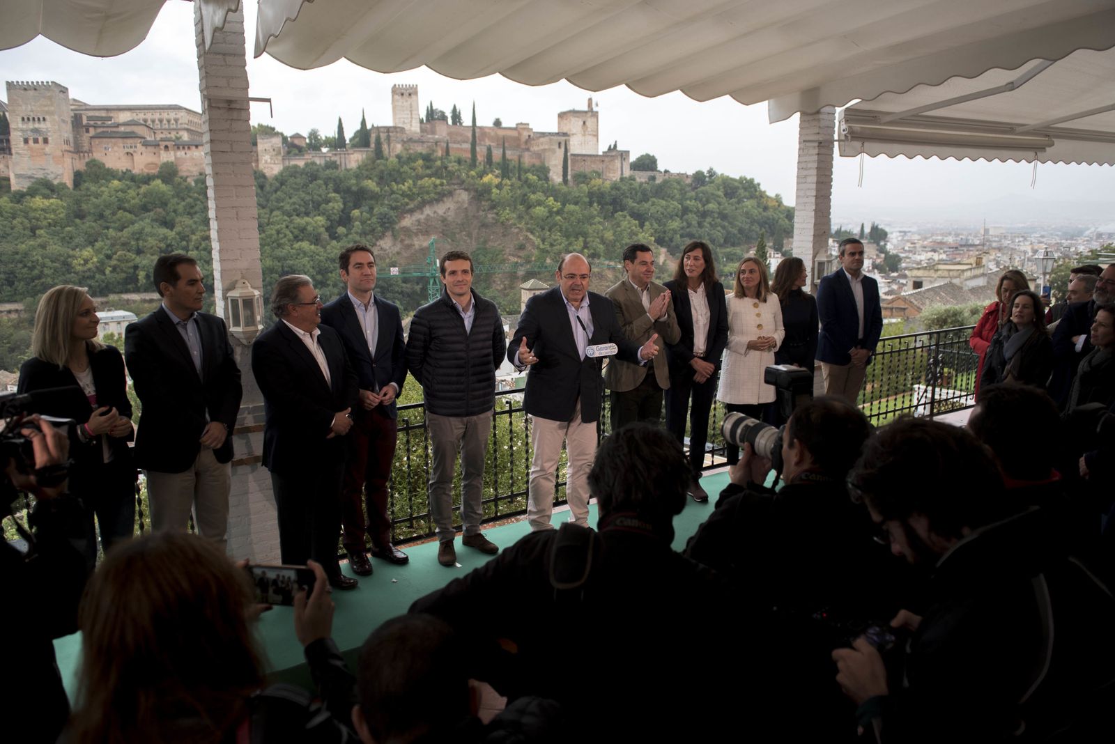 Presentación de los candidatos del PP en Granada