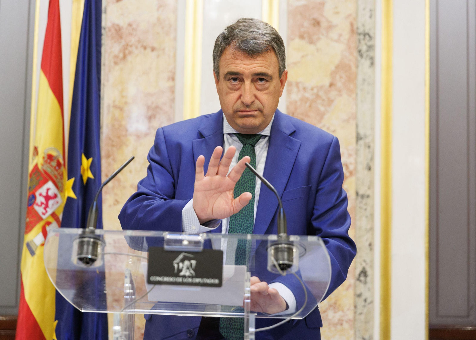 Aitor Esteban, portavoz del PNV en el Congreso