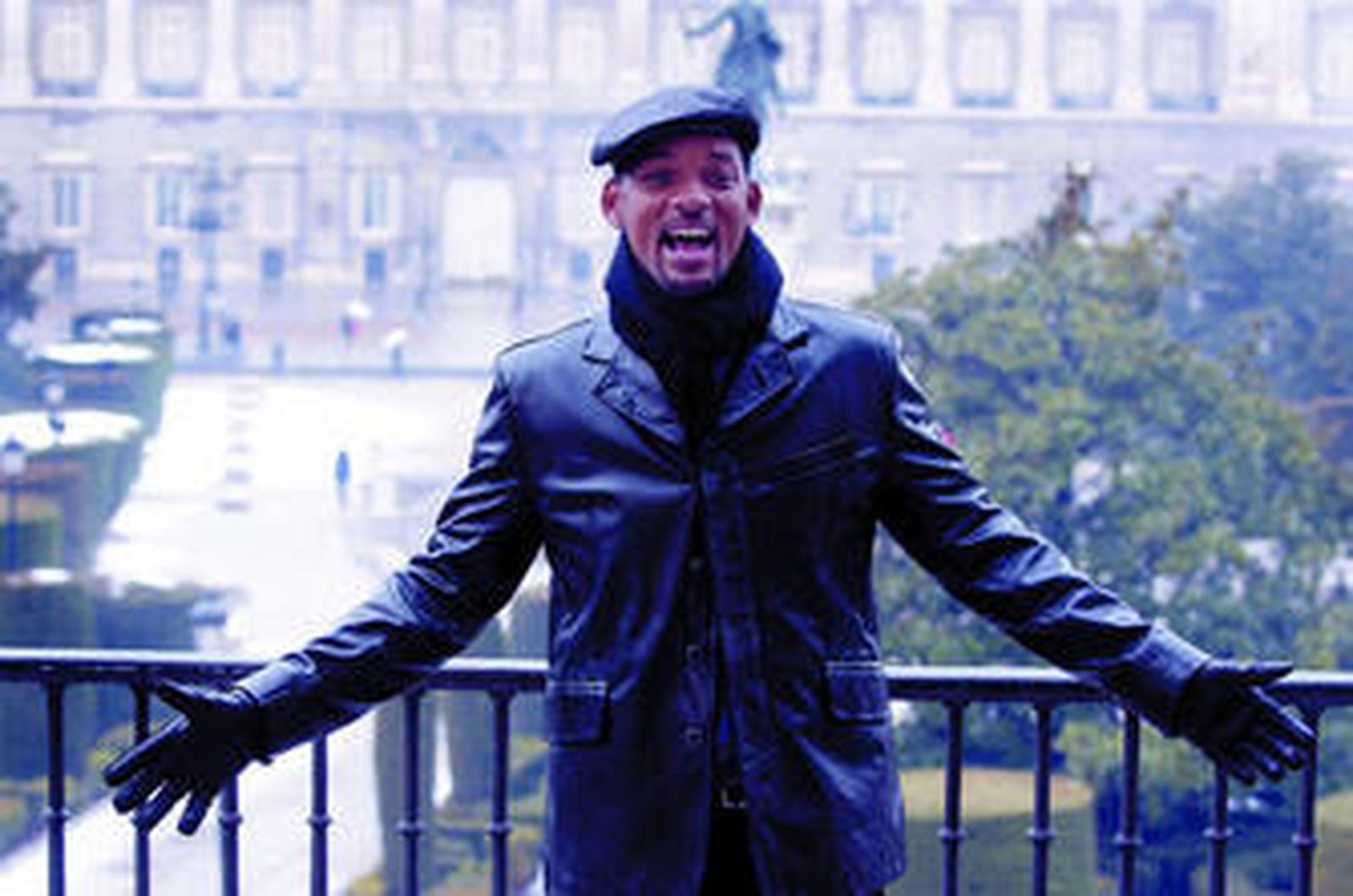 El actor, bromista y risueño, acudió ayer a Madrid para presentar ante los medios de comunicación su nueva película.