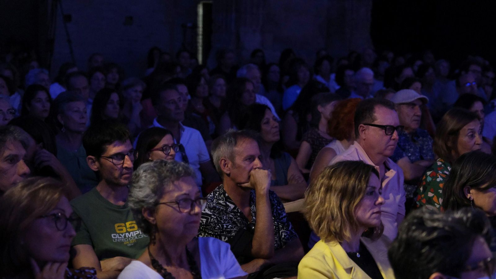 Público asistente a la intervención de Jean-Marie Gustave Le Clézio.