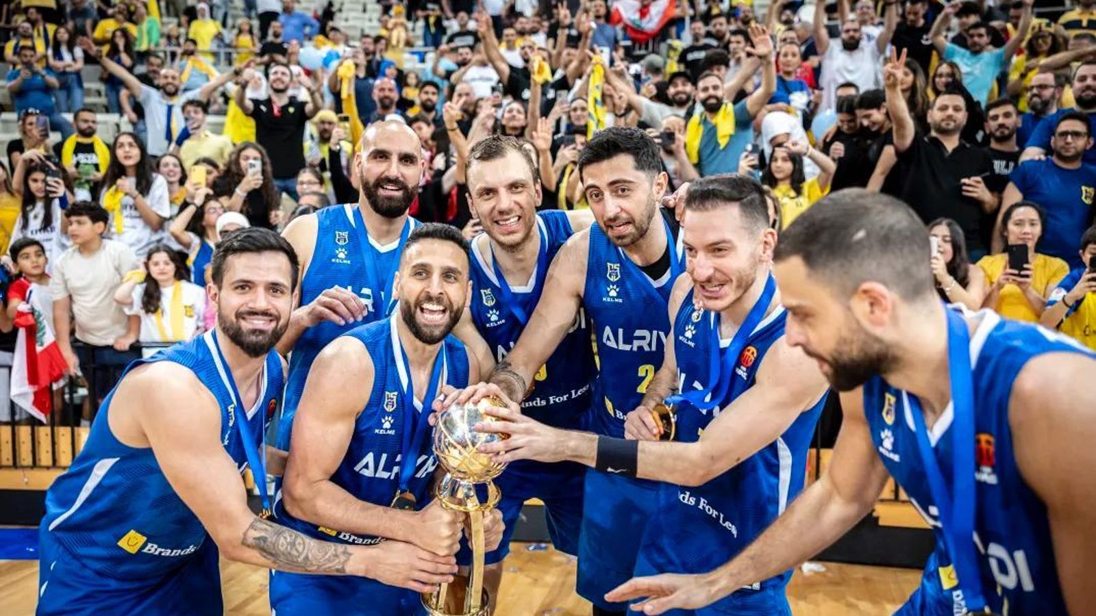 La plantilla del Al Riyadi La plantilla del Al Riyadi