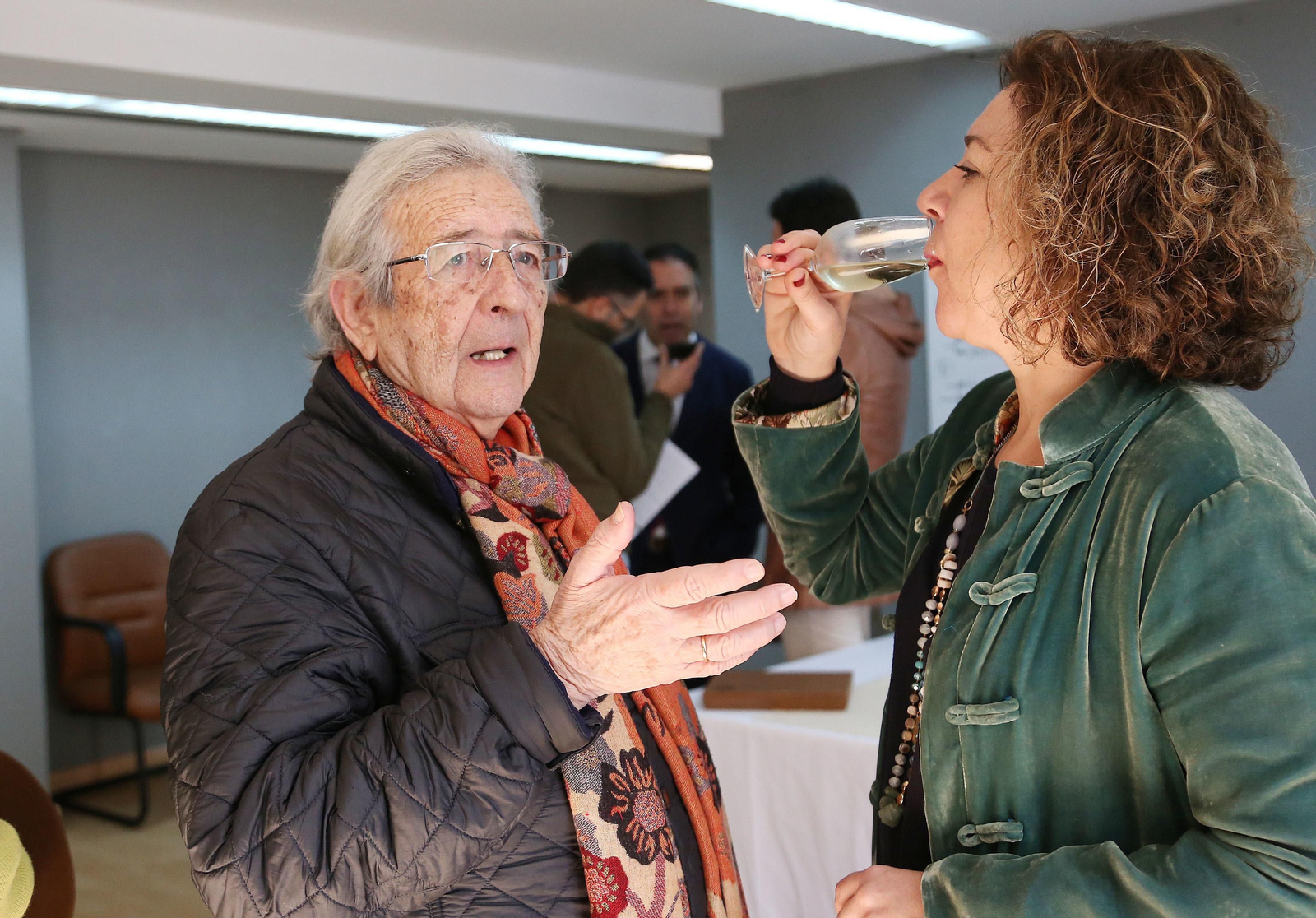 Alfonso Rodríguez e Isamay Benavente.