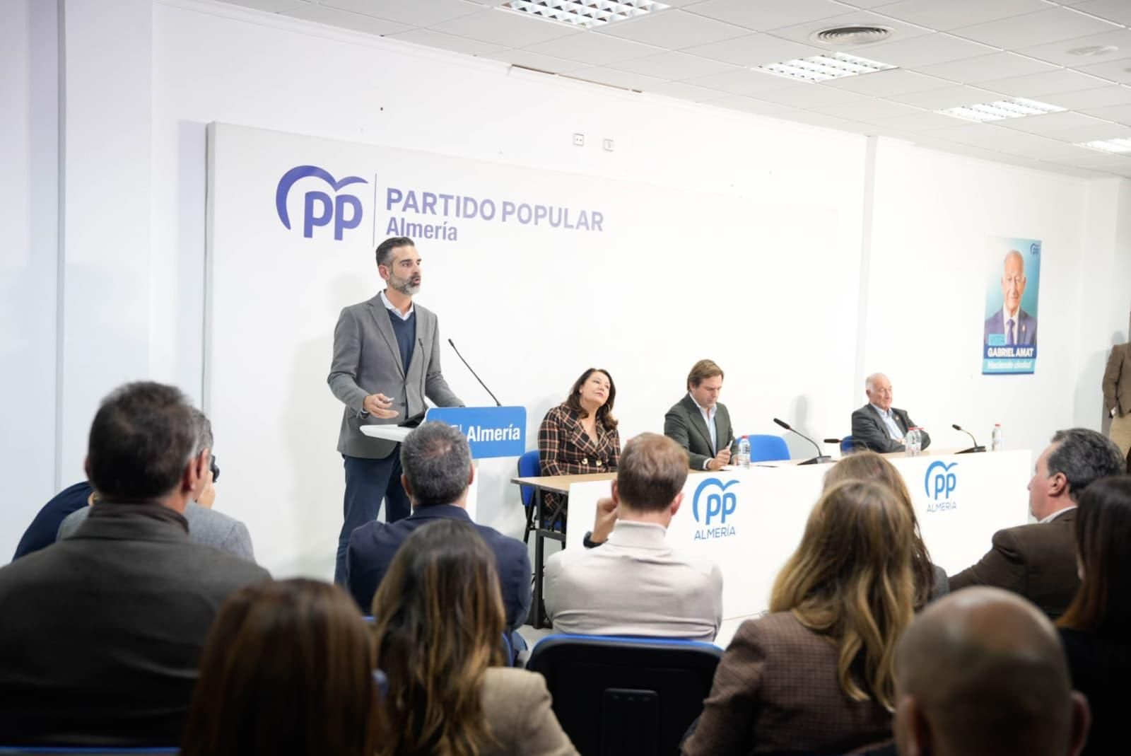 Ramón Fernández-Pacheco ha sido ratificado como presidente del PP de Almería.