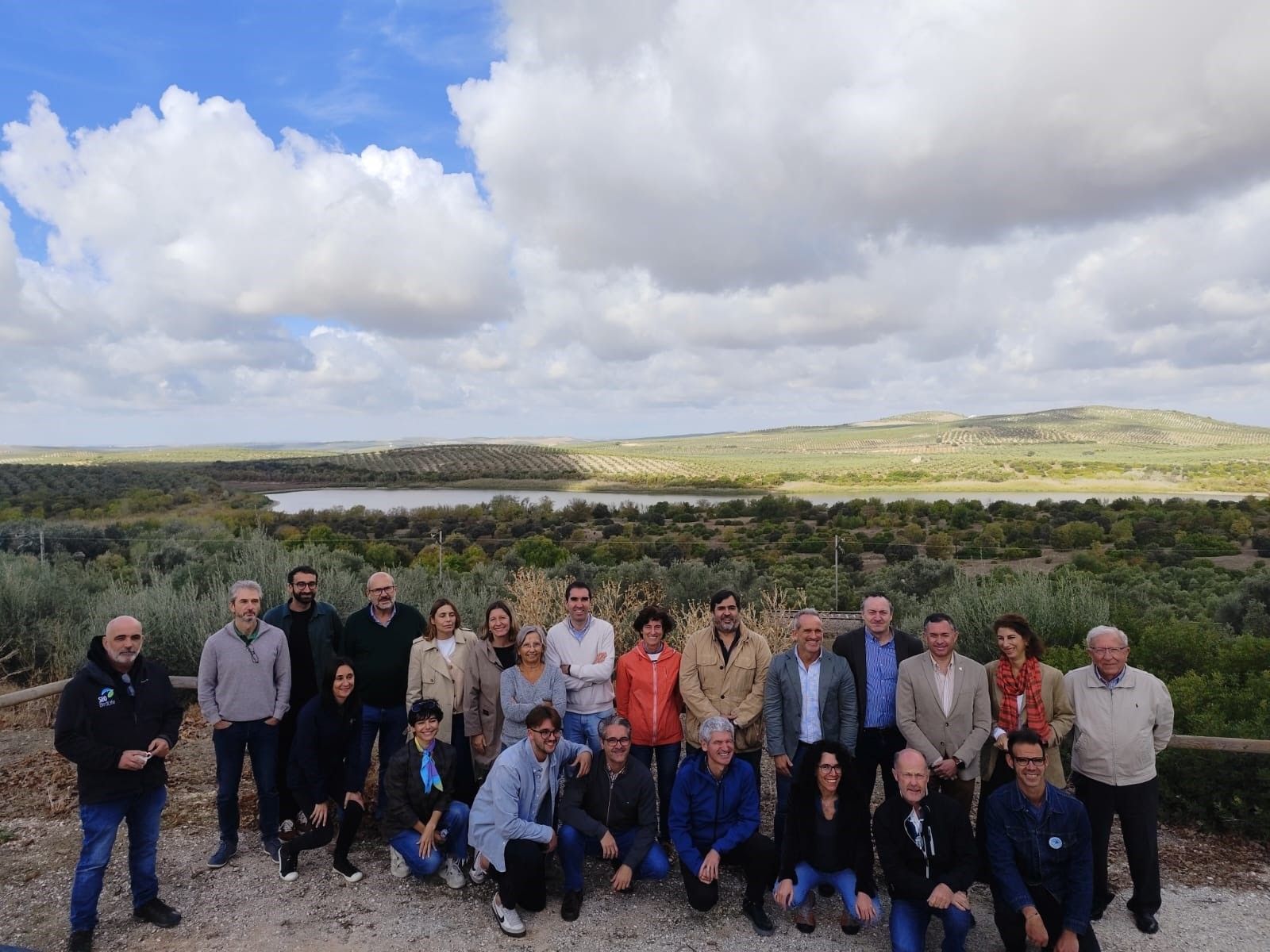 Foto de archivo de los integrantes del Comité Andaluz de Humedales.