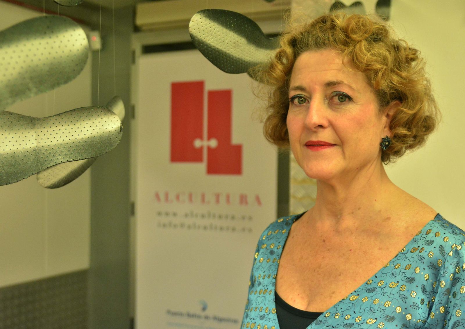 Magda Bellotti, en 2015 en la sede de AlCultura.