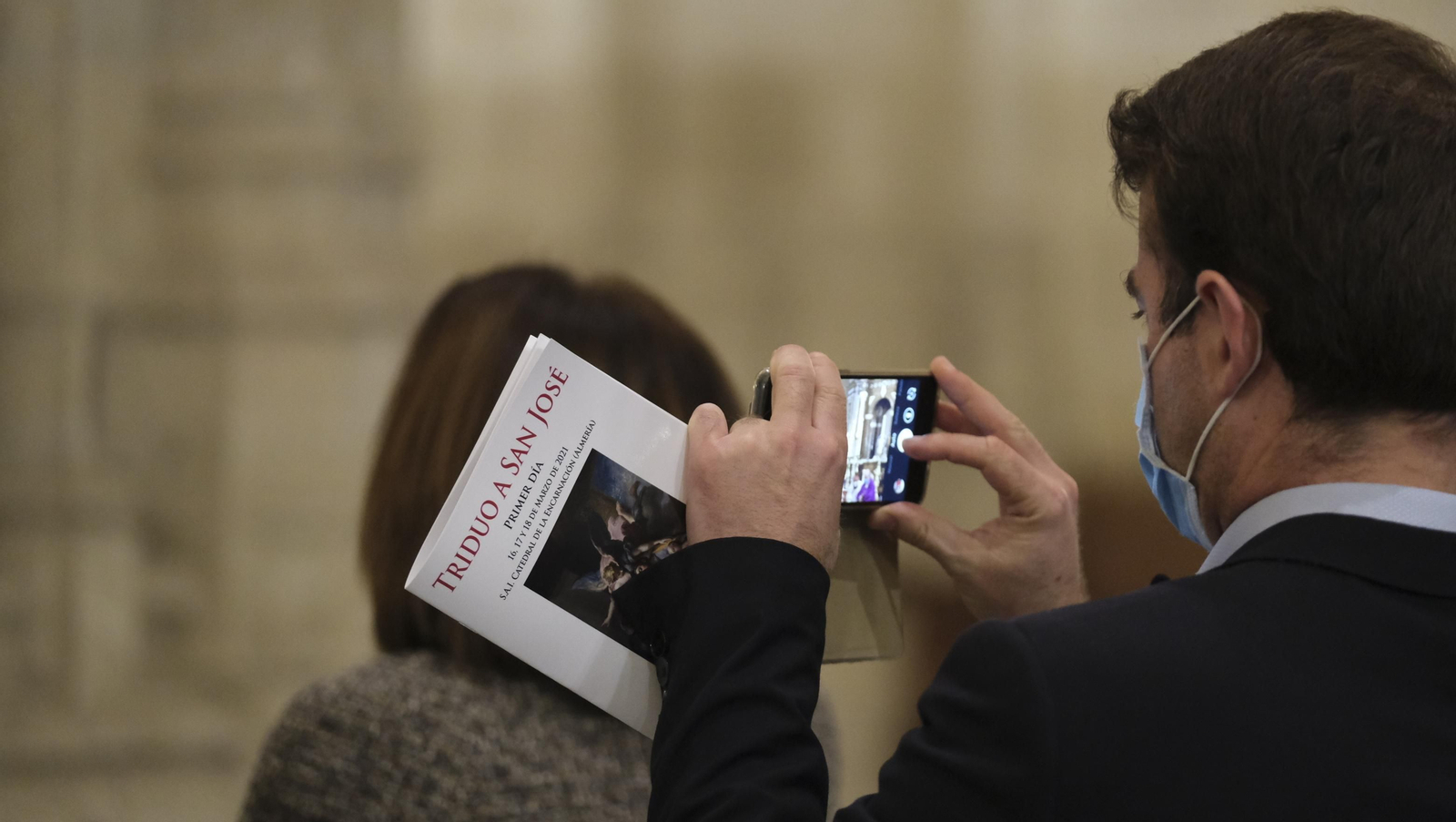Fotogalería triduo en honor a San José. Catedral de Almería