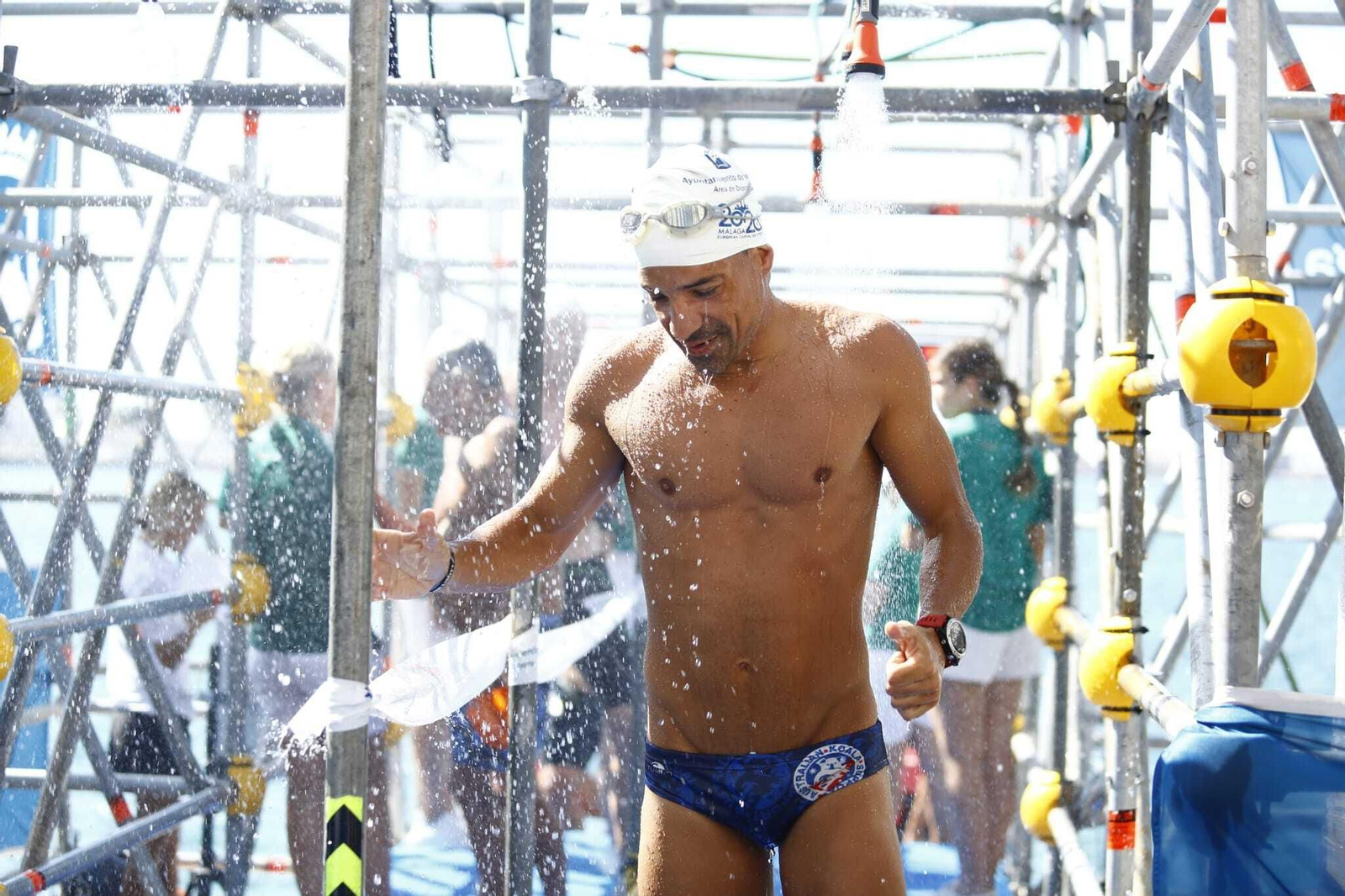 La 62 Travesía a Nado del Puerto de Málaga, en fotos