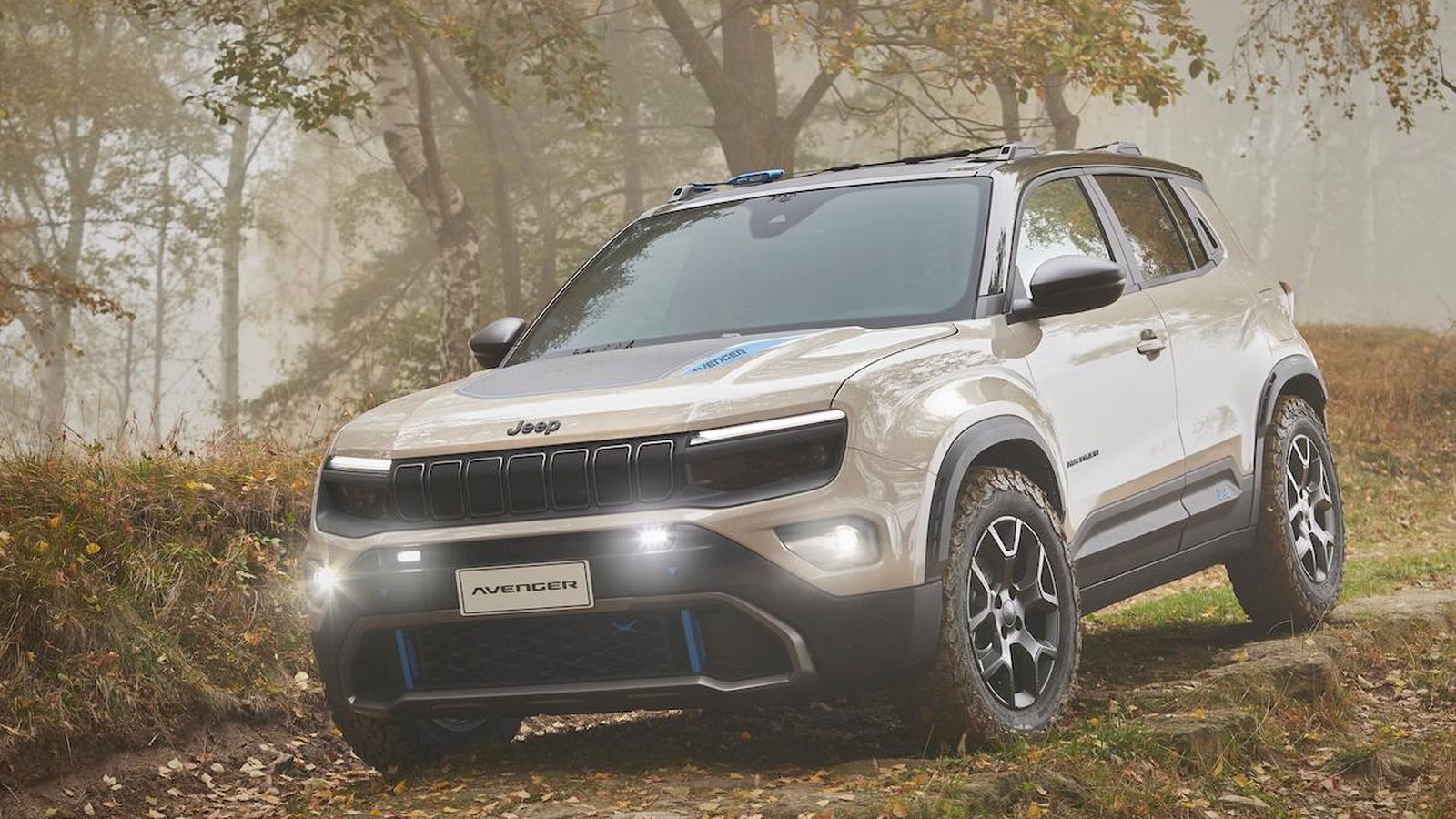 El Avenger 4x4 Concept podría, en el futuro, incorporarse a la gama de este Jeep eléctrico,