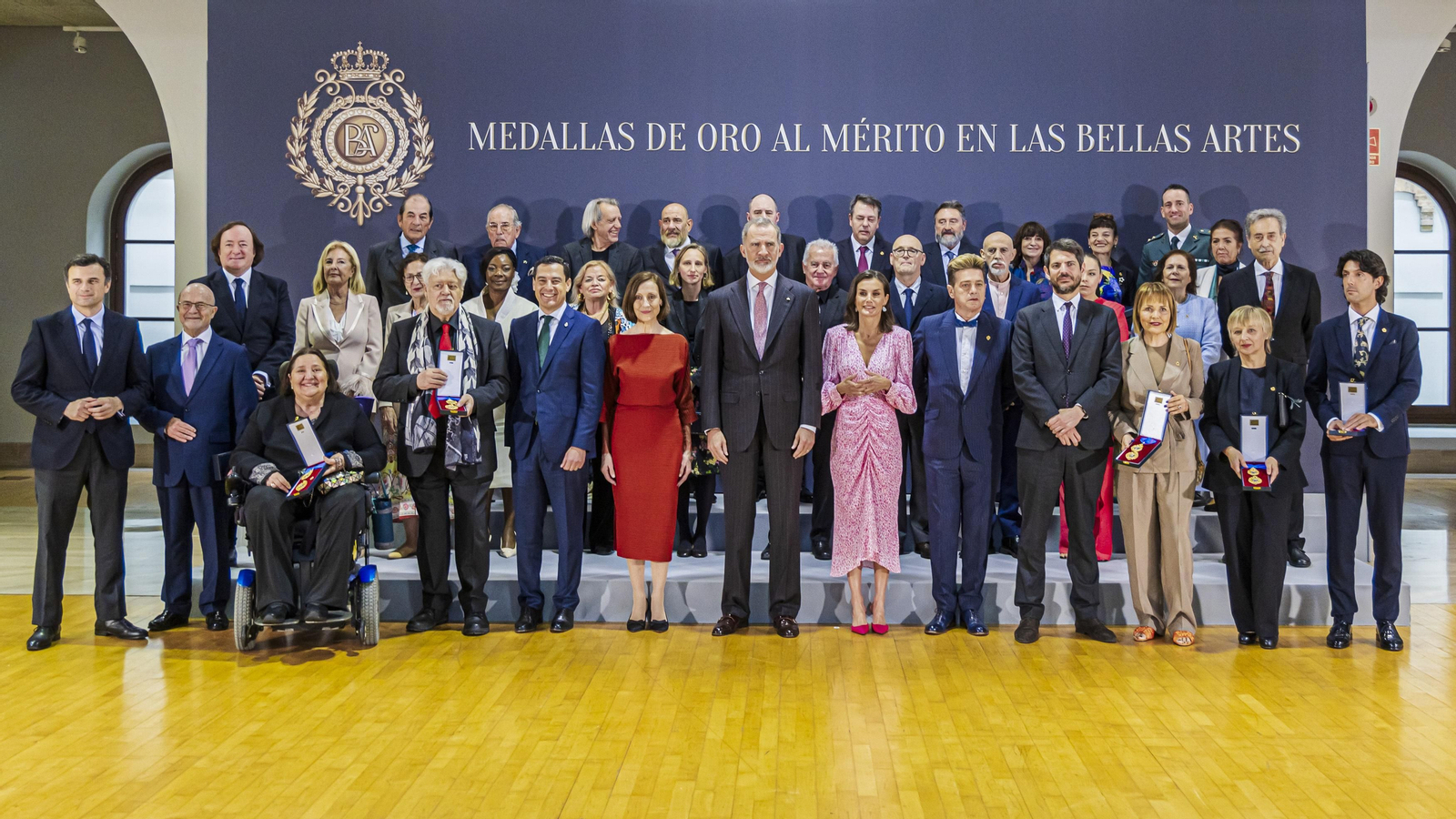Las imágenes de la entrega de las Medallas de Oro a la cultura en Cádiz