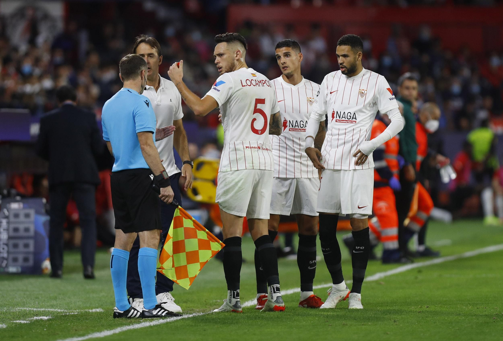 Las imágenes del Sevilla-Lille