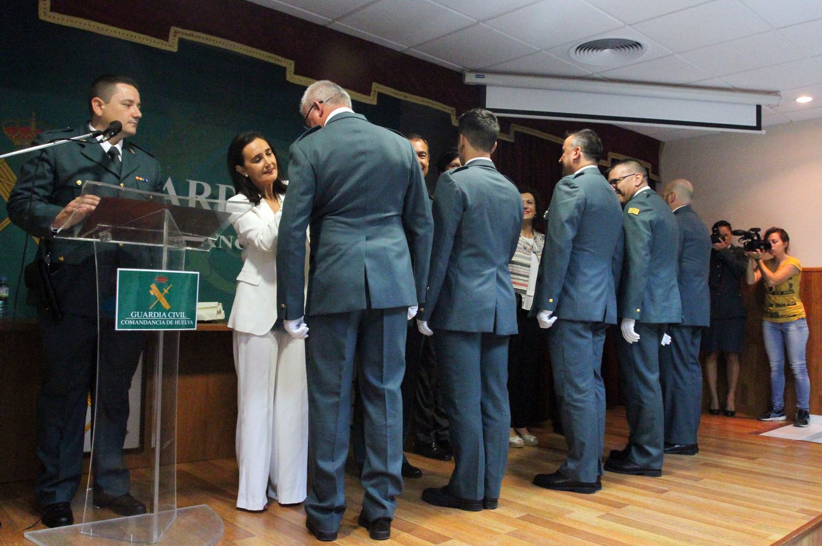 Imágenes del acto de celebración del 173 aniversario de la fundación de la Guardia Civil.